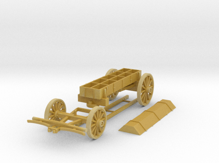 Carolean Bullet wagon 3d printed