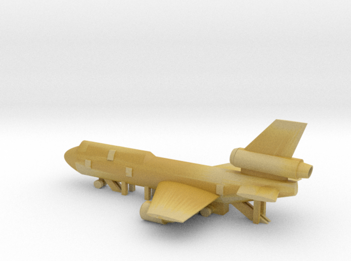 Airport Fire Training Aircraft - Various Scales 3d printed