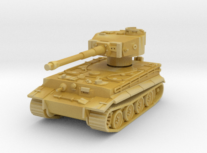Tiger I Rear Turret 1/200 3d printed