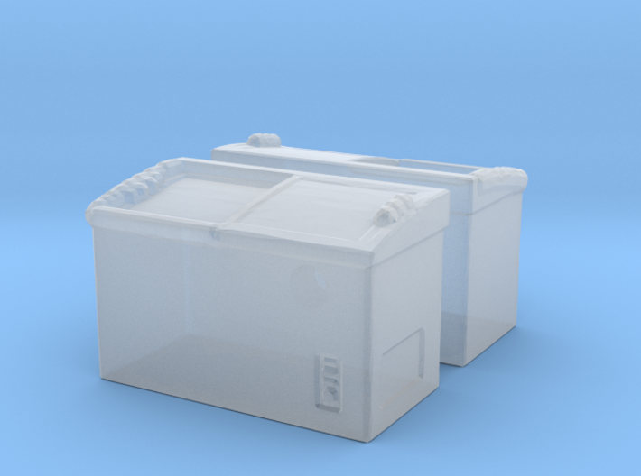 Restaurant Refrigerator (x2) 1/120 3d printed