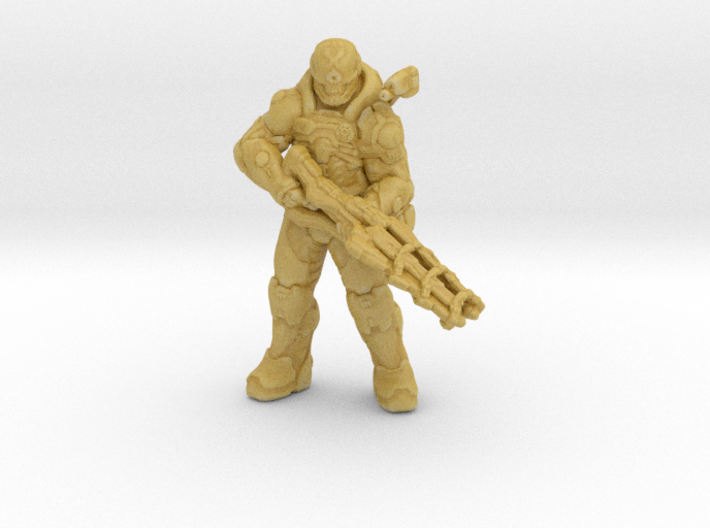 Hell Crusader Alien Armor miniature model game rpg 3d printed