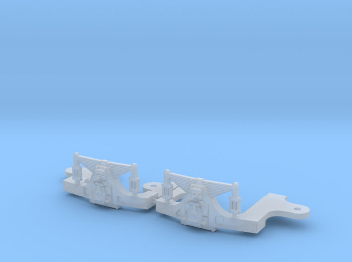Hodges S scale trailing truck 3d printed