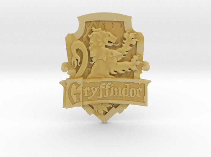 Gryffindor House Badge - Harry Potter 3d printed