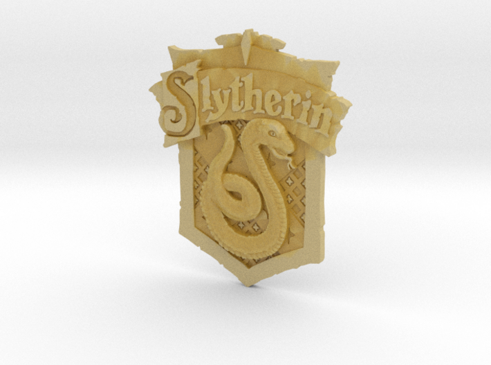 Slytherin House Badge - Harry Potter 3d printed