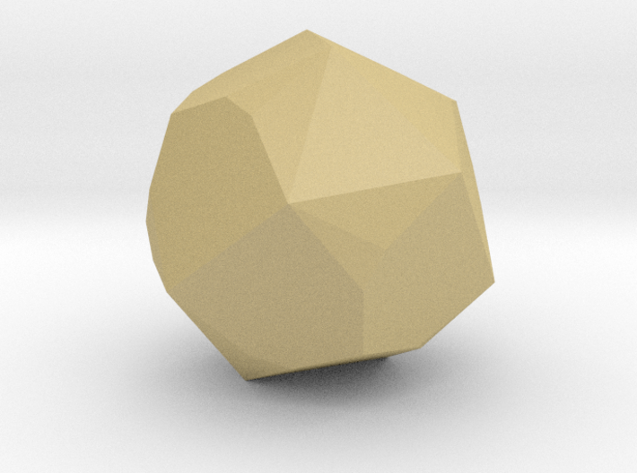 07. Self Dual Tetracontahedron Pattern 3 - 1in 3d printed