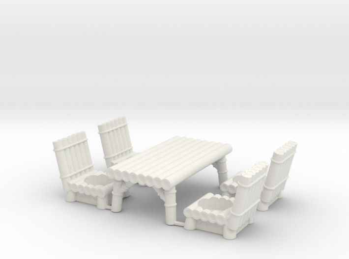 Gilligan's Island - Mini Table 3d printed
