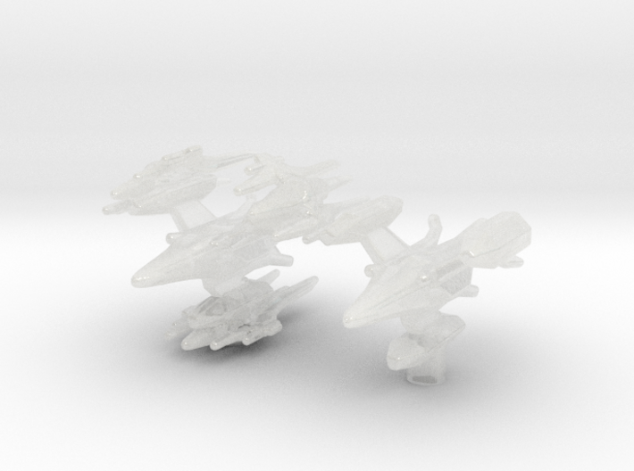 Swarm Command Ship 1/700 Attack Wing x2 3d printed