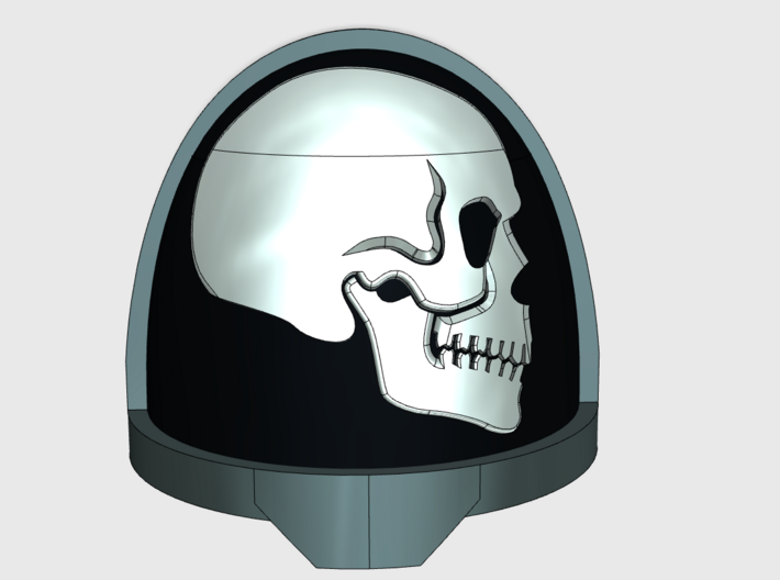 10x Side Skull - G:11a Right Shoulders 3d printed