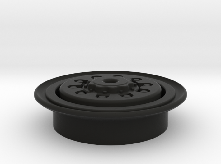 Rim for military truck tire (front wheels) 3d printed