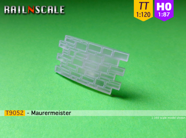 Maurermeister (TT und H0) 3d printed 