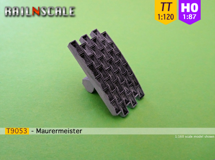 Maurermeister (TT 1:120 und H0 1:87) 3d printed 