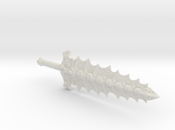 Mer-man Spine Sword for Motu Origins 3d printed