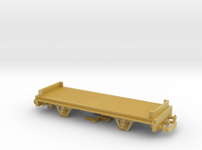 HO/OO Branchline Chassis low Buffer chain 3d printed