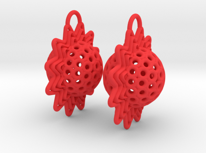 AstrosphaeraEarrings 3d printed