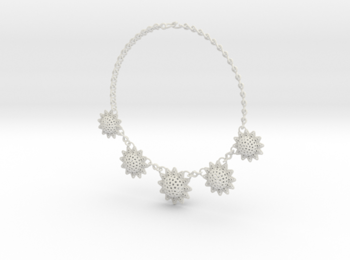 Astrosphaera Necklace 3d printed