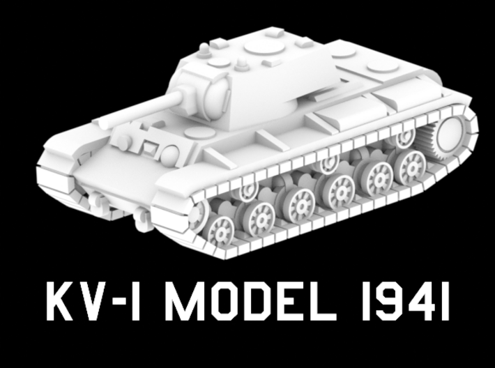 KV-1 Model 1941 3d printed