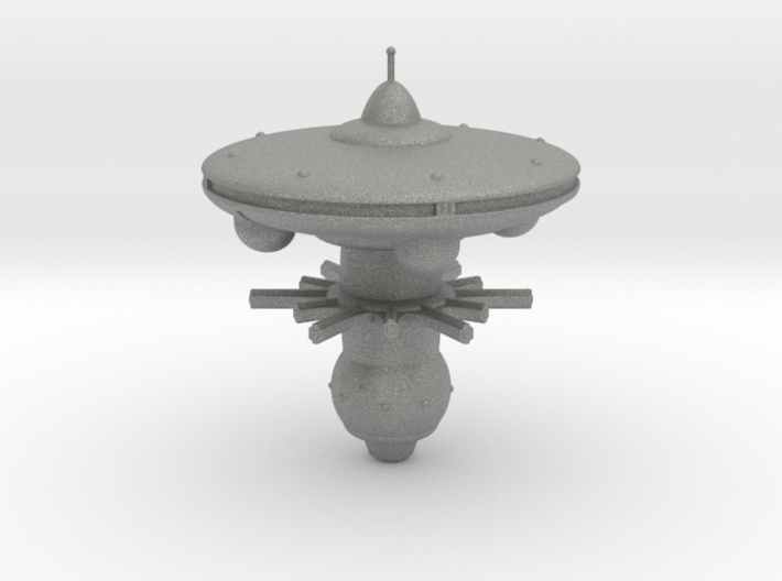 Watchtower Class Space Station 1/15000 Attack Wing 3d printed