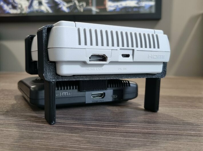 Console Stand SEGA Genesis Mini 2 & Mini SNES  3d printed 
