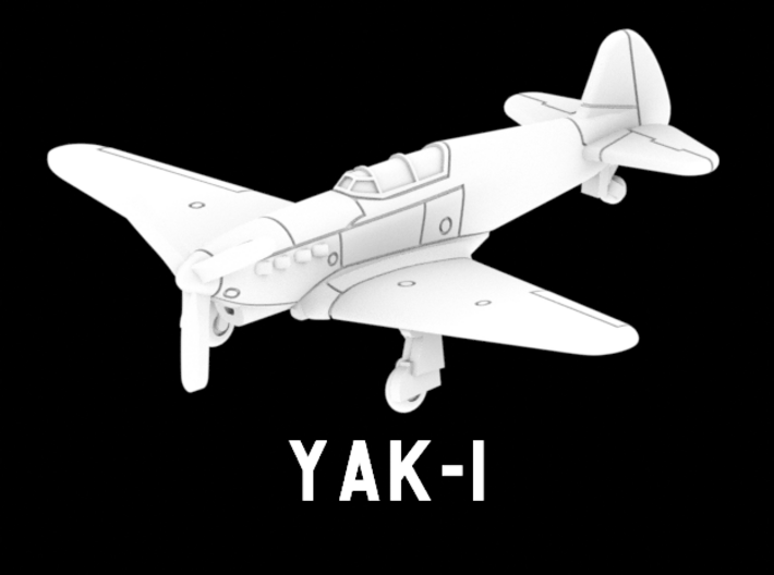 Yak-1 3d printed