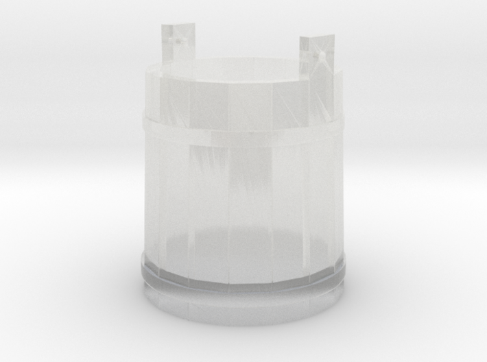 18th Century Pale or Bucket 1/43.5 Scale (7mm) 3d printed