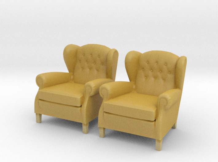 ArmChair 03.1:48 Scale 3d printed 