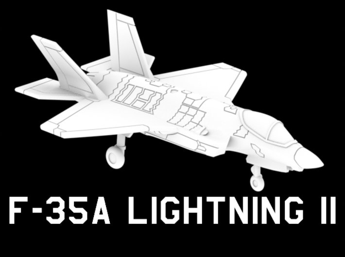 F-35A Lightning II (Clean) 3d printed