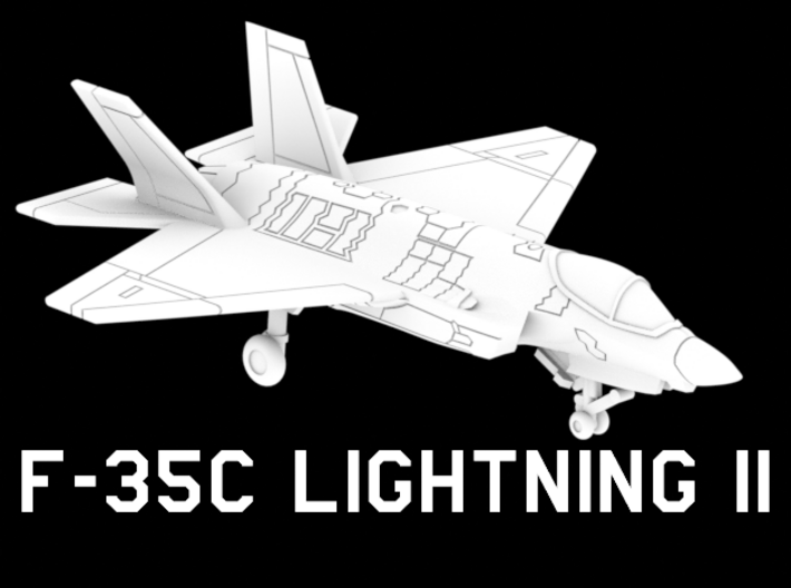 F-35C Lightning II (Clean) 3d printed