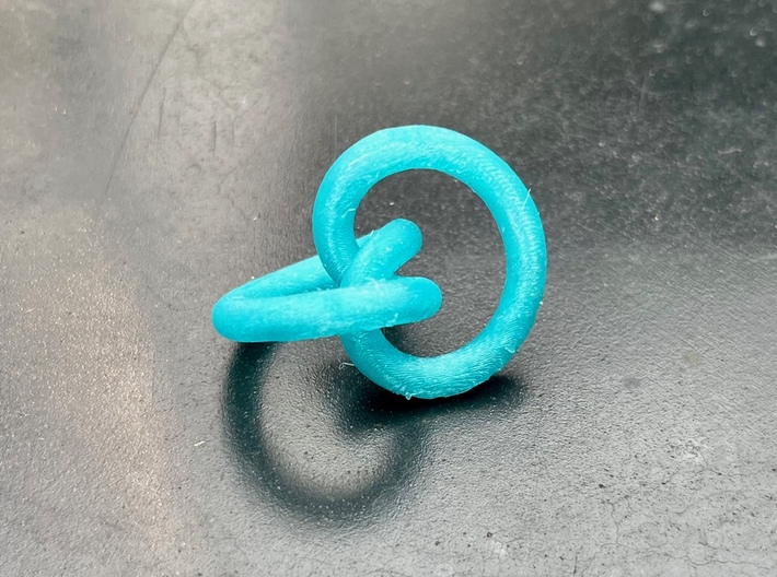 Optimized Rolling Knot - Small 3d printed Example of model 3D printed on a home machine