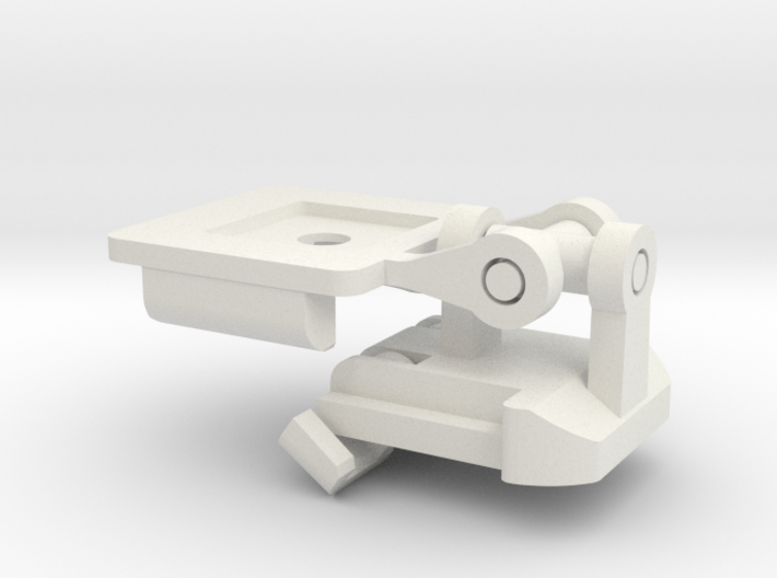 Passive Double Hinged Gimbal Compatible Connector 3d printed