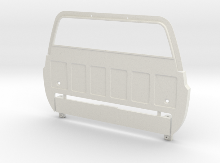 RC4WD Blazer Cab Back + Interior Adapter 3d printed