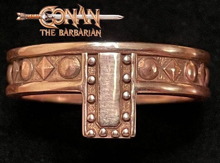 Conan Headband Ring 3d printed