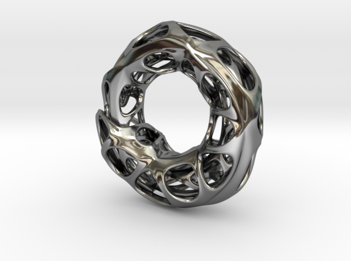 Ouroboros Pendant (M) 3d printed
