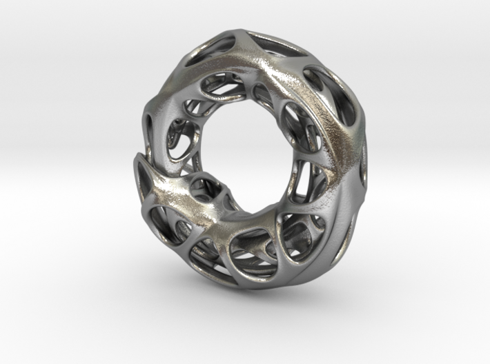 Ouroboros Pendant (M) 3d printed