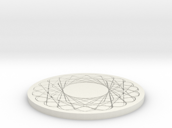 rodin marko abha coil pattern in flat surface 2d 3d printed
