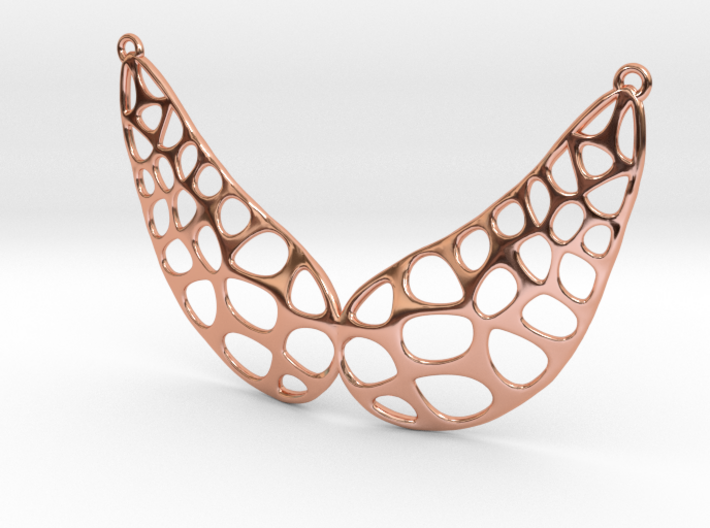 Cellulated Necklace 3d printed