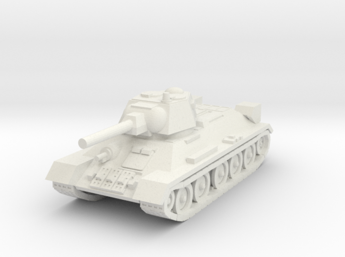 1/144 scale T-34 tank 3d printed