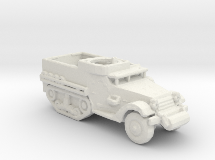 ARVN M3 Halftrack White Only 1:160 Scale 3d printed