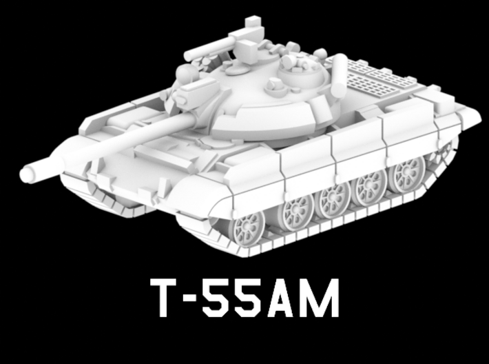 T-55AM 3d printed