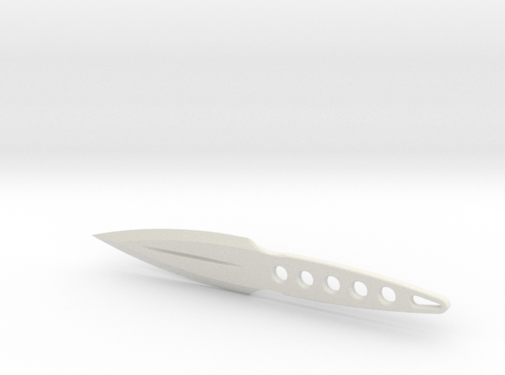 Kunai Throwing Knife_v3 3d printed