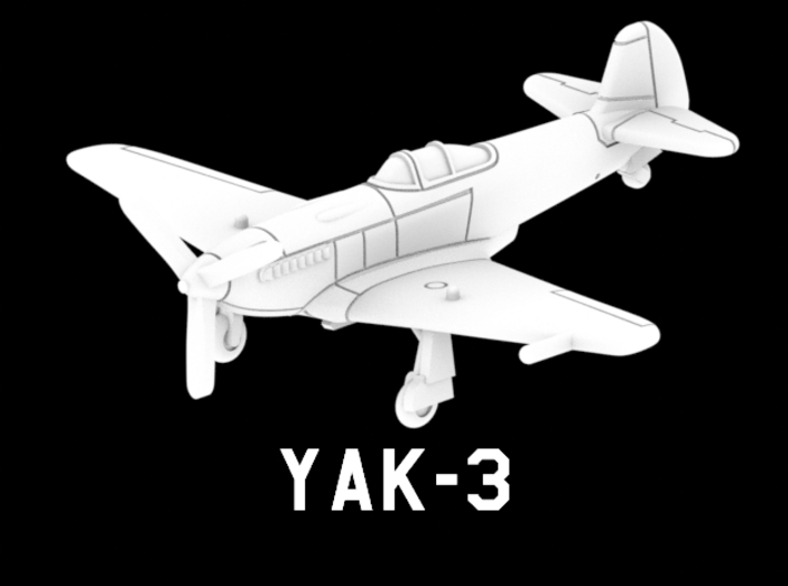 Yak-3 3d printed