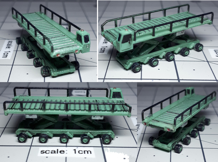 Cargo lift 40' container 10mm@1/400 3d printed 