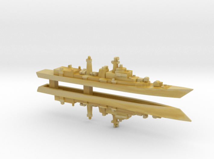Type 052 Destroyer x 2, 1/3000 3d printed