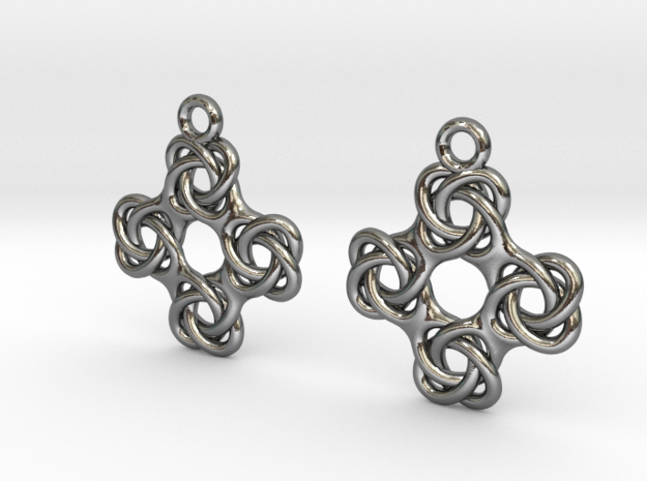 Square cross knot 3d printed