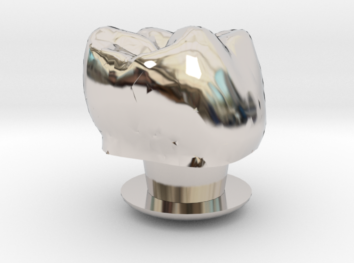 Tooth Jibbit Charm 3d printed