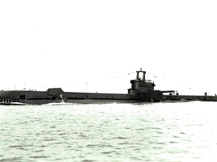 Nameplate La Sirène (10 cm) 3d printed S-class submarine Sirène, ex-HMS Spiteful.
