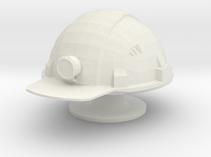 Construction Helmet CROCS CHARMS 3d printed