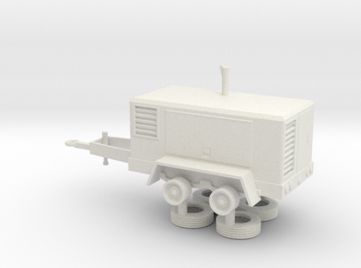 1/50th Ingersoll Rand Type Air Compressor Trailer 3d printed