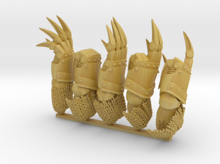 IW/IH Cataphractii Lightning Claws x5-10 3d printed 