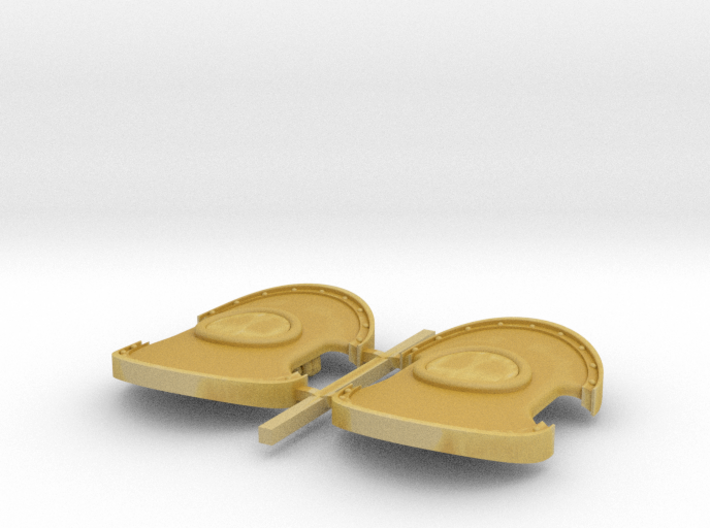 Blank - Trojan Power Shields (L&R) 3d printed 
