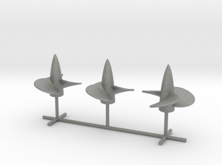 1/350 DKM Bismarck Propellers Set 3d printed